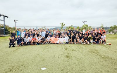 The premier NCCU College of Commerce exchange students’ soccer tournament